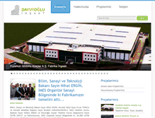 Tablet Screenshot of davutoglu.com.tr